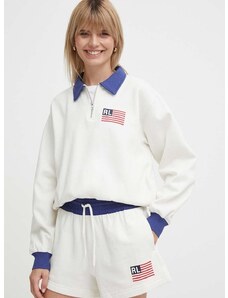 Polo Ralph Lauren felső fehér, női, nyomott mintás, 211935601