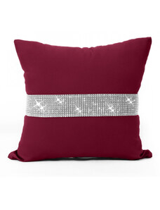Mondo Italia Párnahuzat cirkonokkal bordó