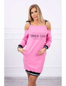 Kesi Dress Tres Chic MI62182 rózsaszín
