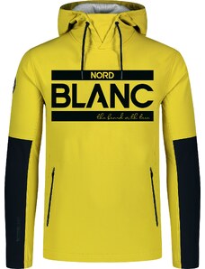 Nordblanc Sárga férfi softshell pulóver BACKLASH