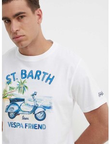 MC2 Saint Barth pamut póló férfi, nyomott mintás