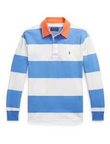 Polo Ralph Lauren Póló kék / zöld / narancs / fehér