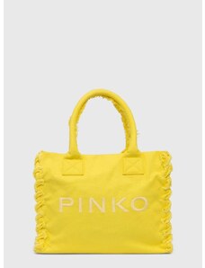 Pinko pamut táska sárga, 100782 A1WQ