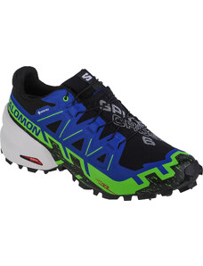 Kék-fekete trekking cipő Salomon Spikecross 6 GTX 472687
