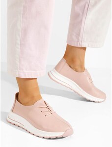 Zapatos Cici rózsaszín női bőr félcipő