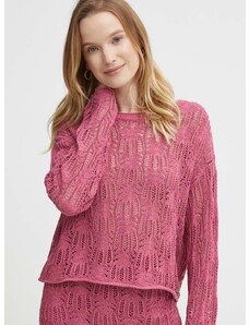 Pepe Jeans pulóver GWEN könnyű, női, rózsaszín, PL702129