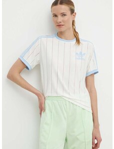 adidas Originals t-shirt női, bézs, IR7469