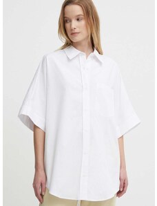 Calvin Klein ing női, galléros, fehér, relaxed, K20K206596