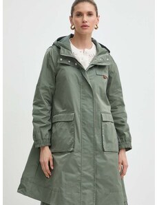 MAX&Co. rövid kabát női, zöld, átmeneti, 2416081053200