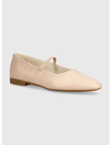 Vagabond Shoemakers bőr balerina cipő SIBEL rózsaszín, 5758-101-57