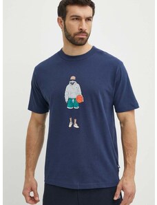 New Balance pamut póló férfi, nyomott mintás, MT41578NNY