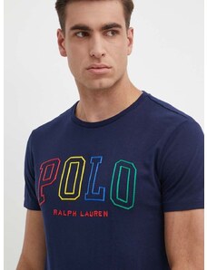 Polo Ralph Lauren pamut póló férfi, nyomott mintás