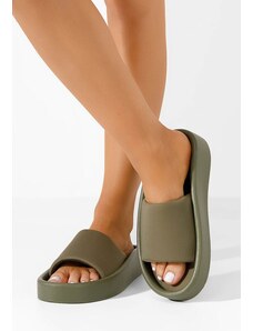 Zapatos Teneres zöld női papucs