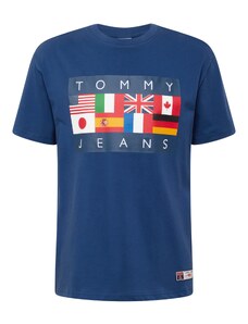 Tommy Jeans Póló 'ARCHIVE GAMES' sötétkék / citromzöld / vérvörös / fehér
