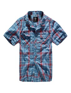 Brandit Roadstar rövid ujjú póló, piros/kék