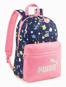 Puma Phase Small hátizsák, rózsaszín-kék mintás