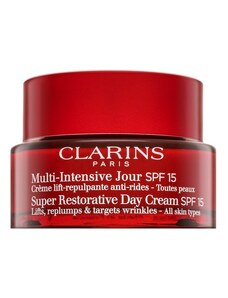 Clarins Super Restorative Day feszesítő nappali krém Cream SPF 15 50 ml