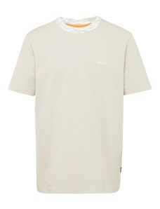 BOSS Orange Póló 'Te_Ocean' bézs / fehér