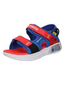SKECHERS Nyitott cipők 'POWER SPLASH' kék / piros / fekete / fehér