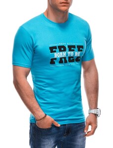 Inny Türkizkék póló felirattal FREE S1924