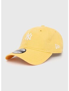 New Era pamut baseball sapka sárga, nyomott mintás, NEW YORK YANKEES