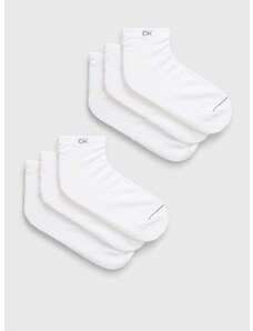 Calvin Klein zokni 6 pár fehér, férfi, 701222232