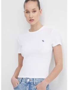 Abercrombie & Fitch t-shirt női, bézs