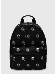 Karl Lagerfeld hátizsák x Darcel Disappoints fekete, nagy, mintás
