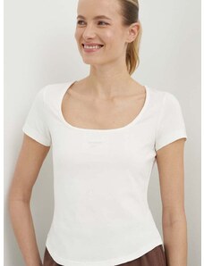 Reebok Classic t-shirt Wardrobe Essentials női, bézs, 100076094
