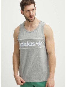 adidas Originals pamut póló szürke, férfi, IR9342