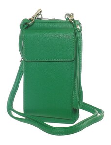 N.A. Női pénztárca-telefontartó zöld színű