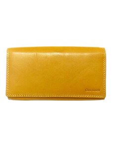 N.A. Női bőr pénztárca sárga színű /Gina Monti/
