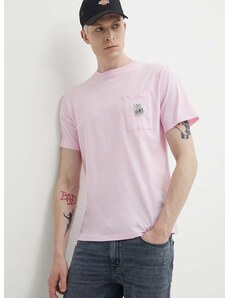 Kaotiko pamut póló rózsaszín, nyomott mintás