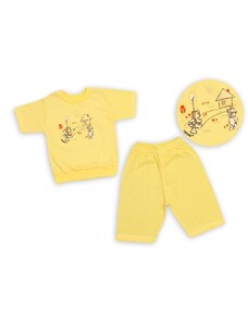 Baby pizsama Terjan - krém / sárga