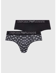 Emporio Armani Underwear alsónadrág 2 db fekete, férfi, 111733 4R504
