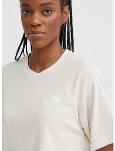 Puma t-shirt női, bézs, 677947
