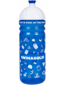Swimaholic water bottle swimming world kék