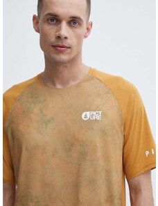 Picture sportos póló Osborn Printed narancssárga, mintás, MTS1076