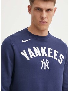 Nike felső New York Yankees sötétkék, férfi, nyomott mintás