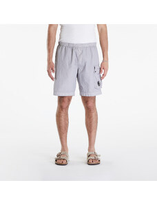 Férfi rövidnadrág C.P. Company Boxer Beach Shorts Drizzle Grey