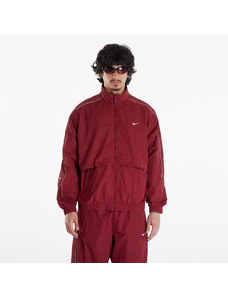 Férfi kabát Nike Sportswear Solo Swoosh Men's Woven Track Jacket Team Red/ White