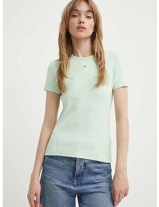 Tommy Jeans t-shirt női, zöld