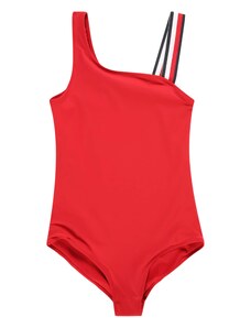 Tommy Hilfiger Underwear Fürdőruhák piros / fekete / fehér