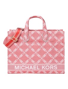 MICHAEL Michael Kors Shopper táska 'GIGI' lazac / piros / fehér