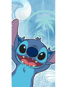 Disney Lilo és Stitch, A csillagkutya Wave fürdőlepedő, strand törölköző 70x140cm
