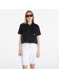 Női ing Dickies Cropped Short Sleeve Work Shirt Black