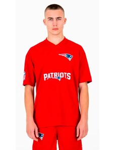 New Era Men's T-Shirt Wordmark Oversized NFL New England Patriots, M