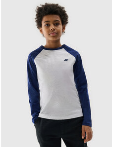 4F Long Sleeve T-Shirt for Boys - Navy Blue