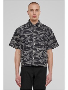 UC Men Men's shirts with print - camouflage/grey
