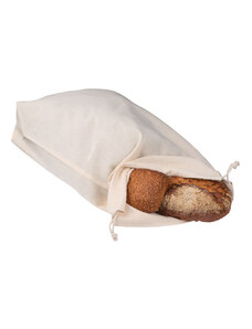 M-Collection pamut kenyeres zsák, Fehér